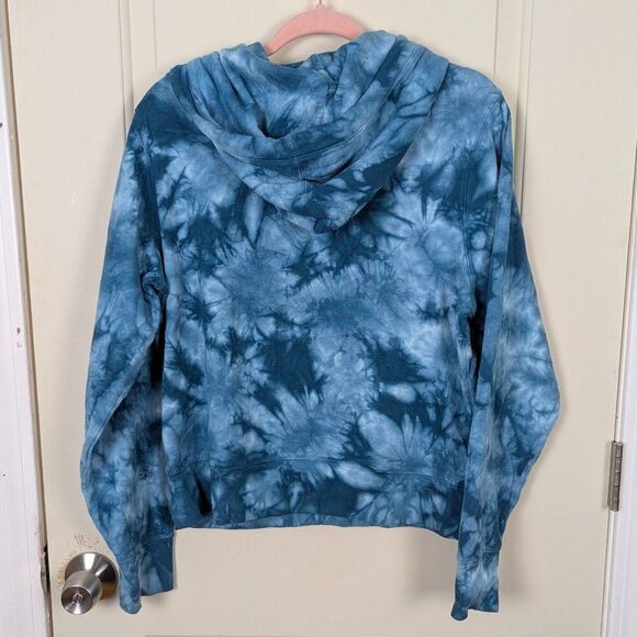 Athleta | Sundown Tie Dye Hoodie Sweatshirt Size Large - Picture 2 of 8